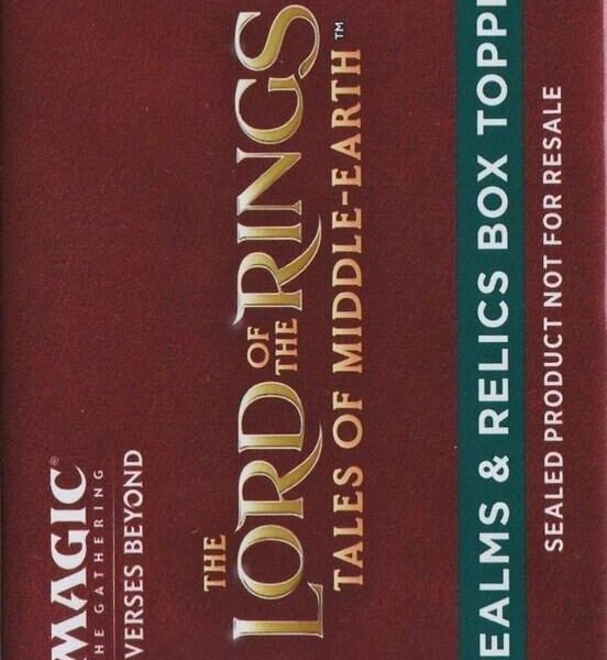 The Lord of the Rings: Tales of Middle-earth - Realms & Relics Box Topper Pack (LTR)
