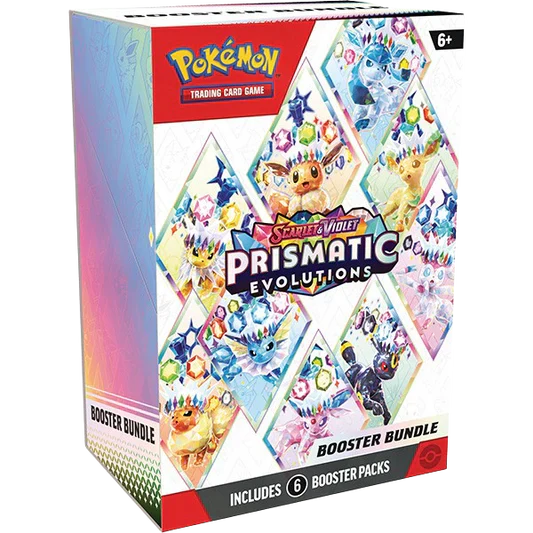 Pokemon TCG - Scarlet & Violet - Prismatic Evolutions - Booster Bundle