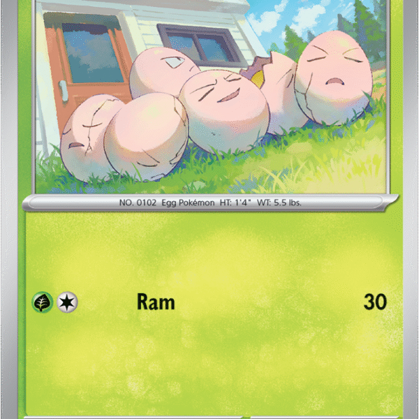 Scarlet & Violet Prismatic Evolutions 001/131 Exeggcute