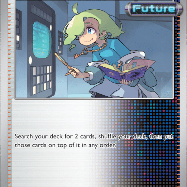 Scarlet & Violet Prismatic Evolutions 104/131 Ciphermaniac's Codebreaking Poke Ball Reverse Holo