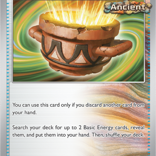 Scarlet & Violet Prismatic Evolutions 106/131 Earthen Vessel Reverse Holo