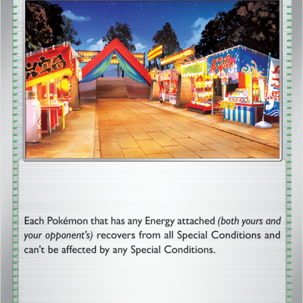 Scarlet & Violet Prismatic Evolutions 108/131 Festival Grounds Reverse Holo