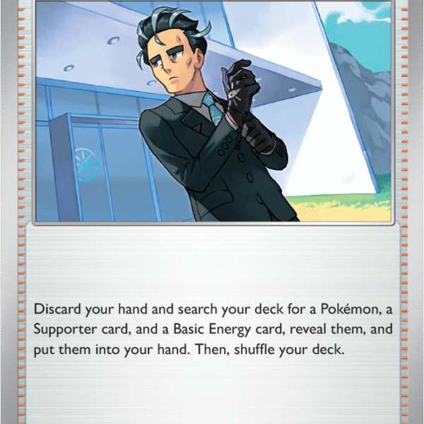 Scarlet & Violet Prismatic Evolutions 115/131 Larry's Skill Reverse Holo