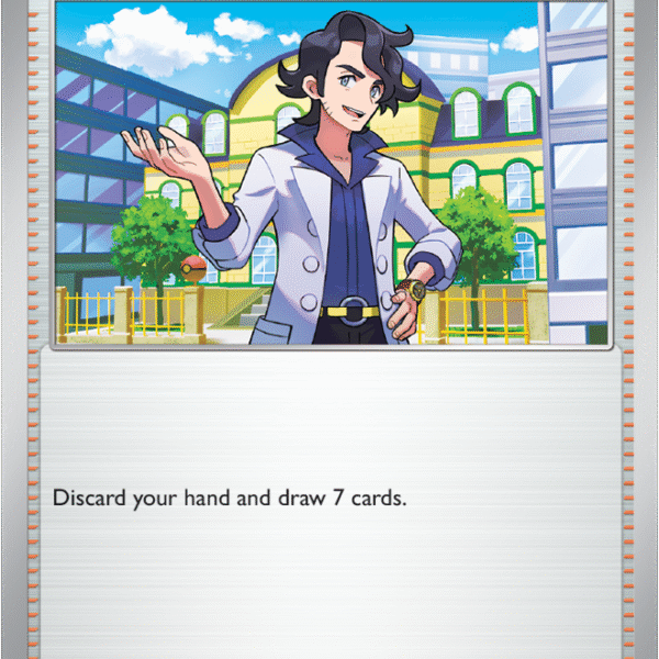 Scarlet & Violet Prismatic Evolutions 125/131 Professor's Research Professor Sycamore