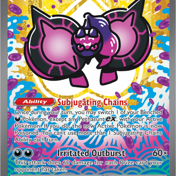Scarlet & Violet Prismatic Evolutions 163/131 Pecharunt ex Full Art