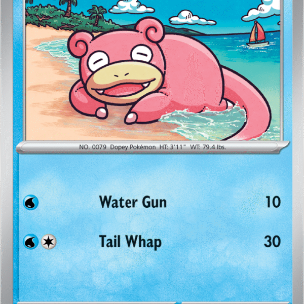Scarlet & Violet Prismatic Evolutions 018/131 Slowpoke Reverse Holo