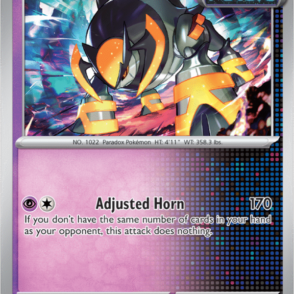 Scarlet & Violet Prismatic Evolutions 046/131 Iron Boulder Holo