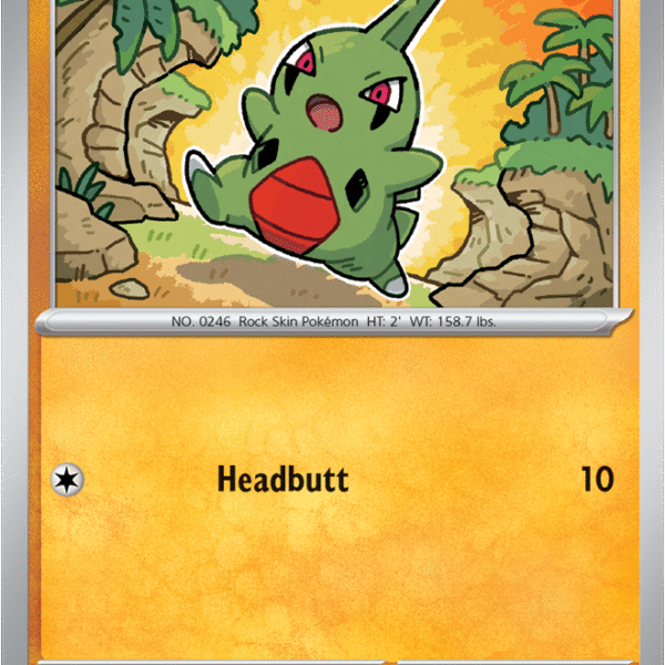 Scarlet & Violet Prismatic Evolutions 047/131 Larvitar Reverse Holo
