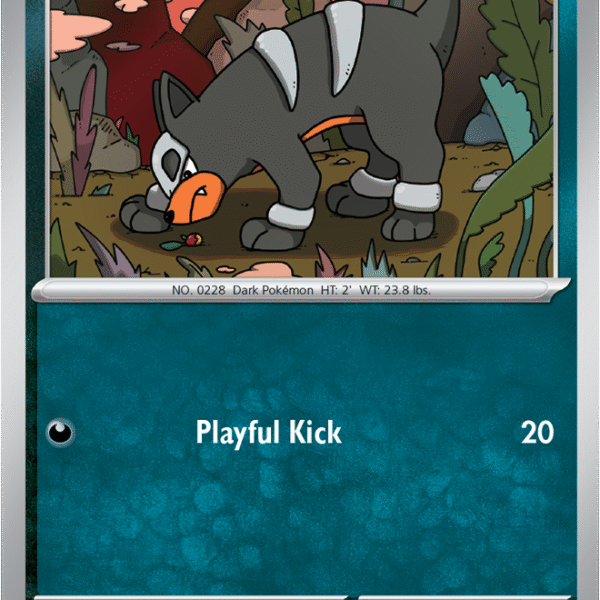 Scarlet & Violet Prismatic Evolutions 062/131 Houndour Poke Ball Reverse Holo