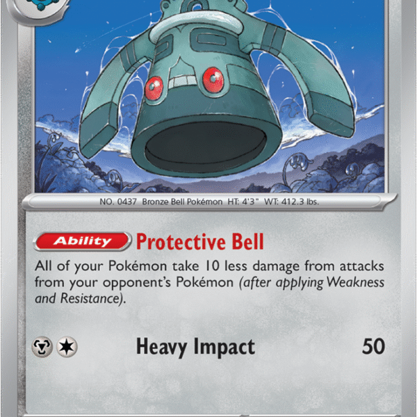 Scarlet & Violet Prismatic Evolutions 067/131 Bronzong
