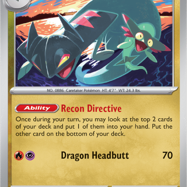 Scarlet & Violet Prismatic Evolutions 072/131 Drakloak