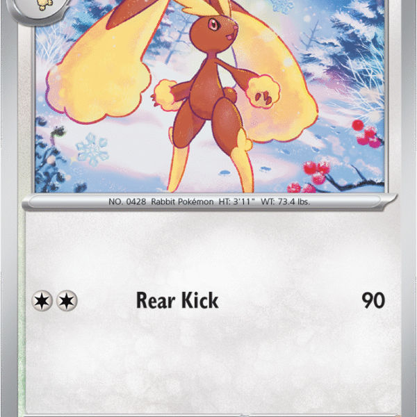 Scarlet & Violet Prismatic Evolutions 084/131 Lopunny Reverse Holo