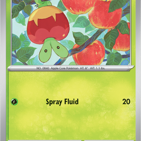 Scarlet & Violet Prismatic Evolutions 009/131 Applin Reverse Holo