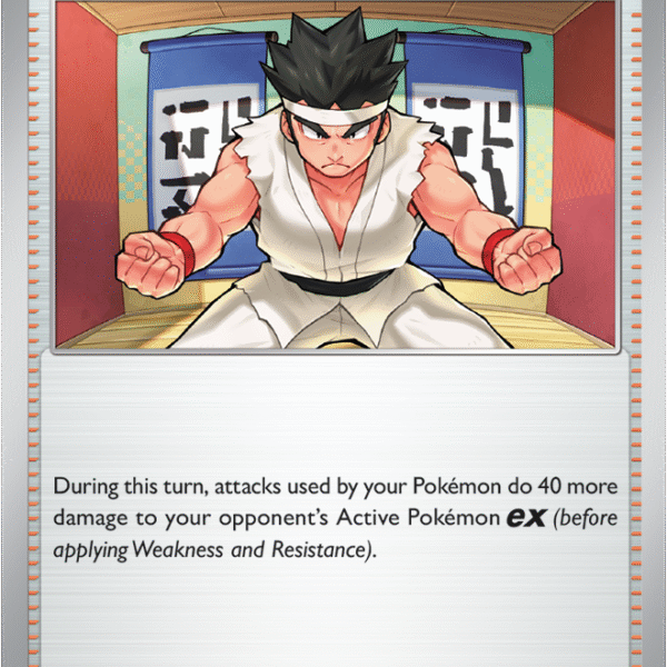 Scarlet & Violet Prismatic Evolutions 096/131 Black Belt's Training