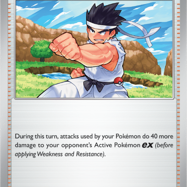 Scarlet & Violet Prismatic Evolutions 097/131 Black Belt's Training
