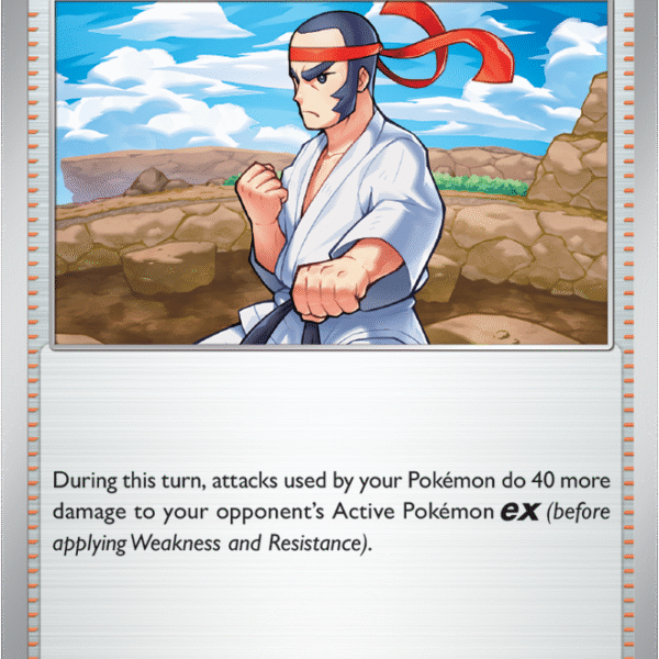 Scarlet & Violet Prismatic Evolutions 099/131 Black Belt's Training