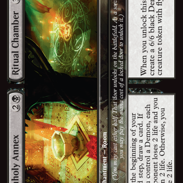 MTG Duskmourn House of Horrors 0116 Unholy Annex // Ritual Chamber
